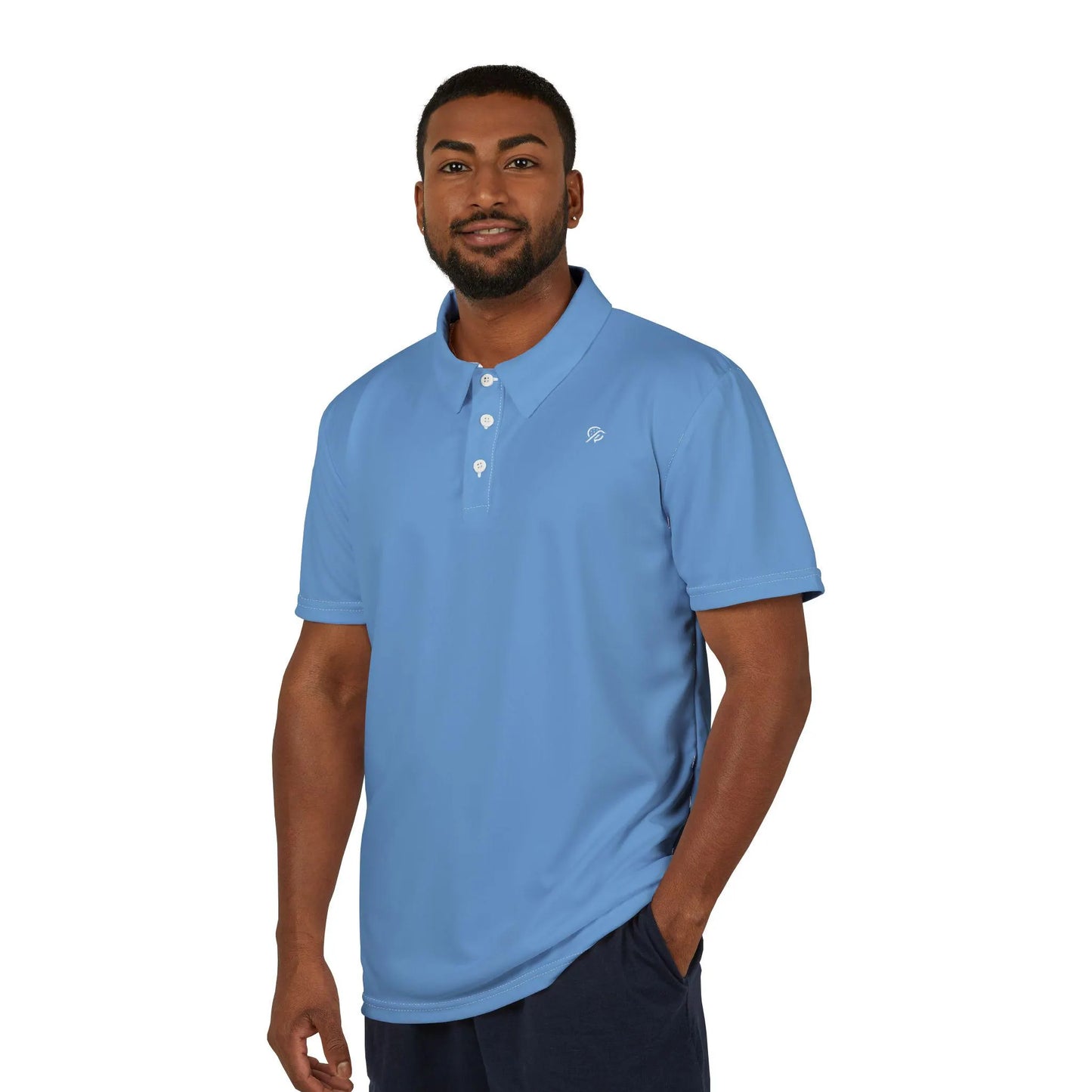 Dirty Birdie Golf Polo - Blue Monster - Cool Style for Hot Swings